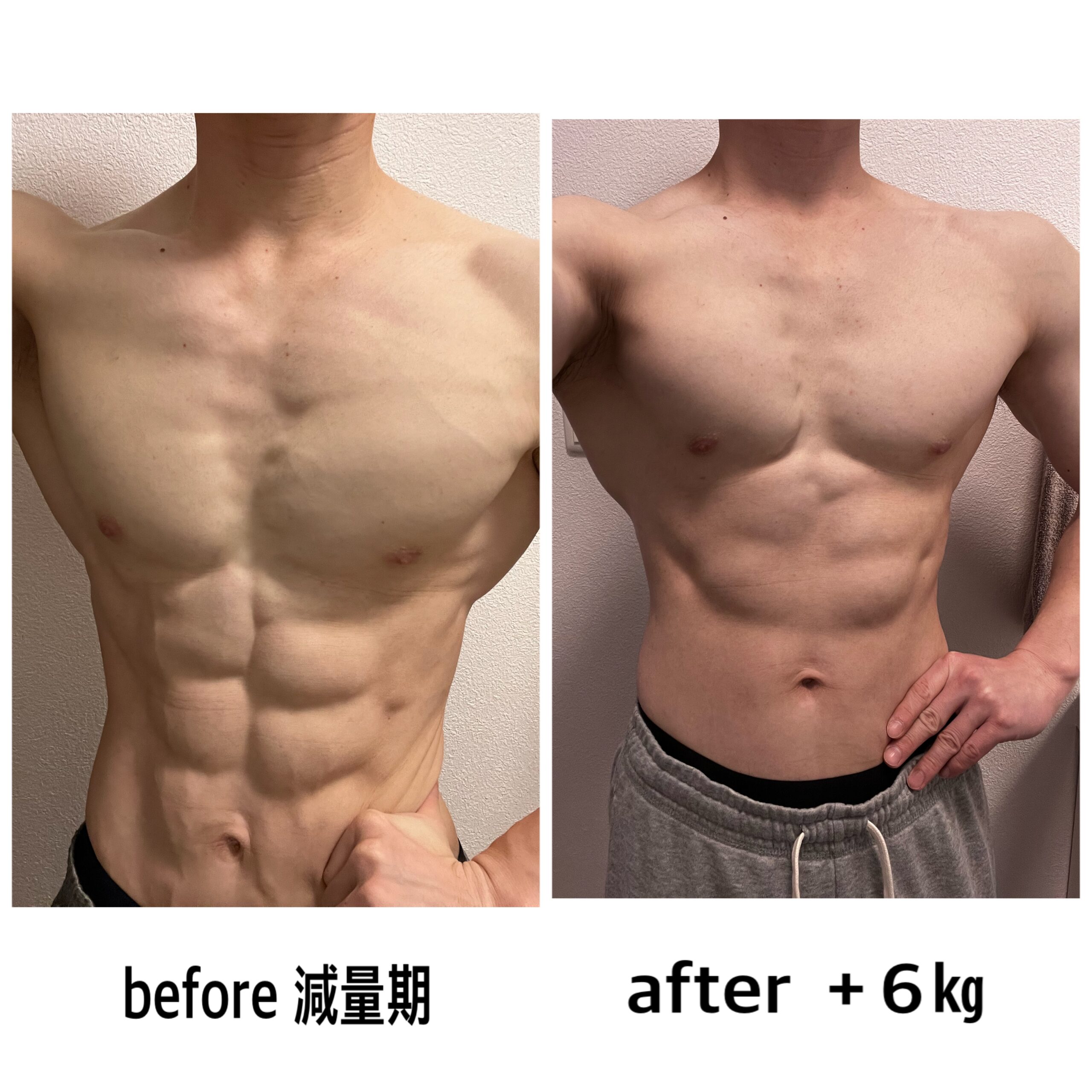 【実際の体で検証してみた】腹筋が割れない理由は脂肪？